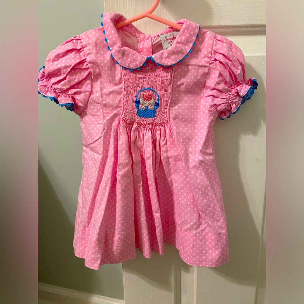 Smocked Or Not Easter dress